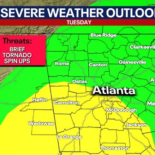 Hurricane Ida hits North Georgia