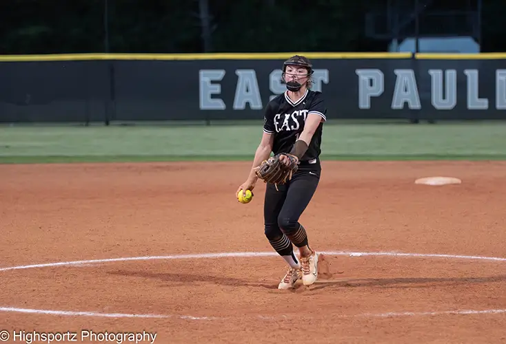 Emma Hernandez #10 - Pitching for East